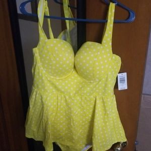 Yellow Polka Dot 1 pc